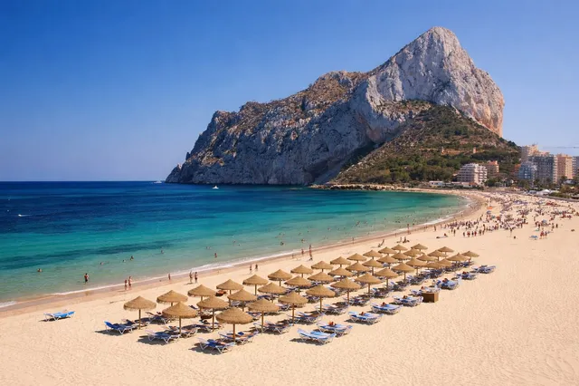 La Fossa beach in Calpe