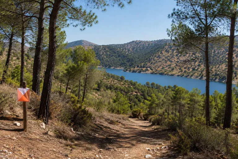 Coto Cuadros and Embalse de Santomera landscape in Murcia